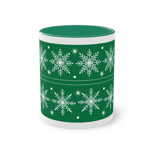 Christmas Mug - Sweater Weather Green