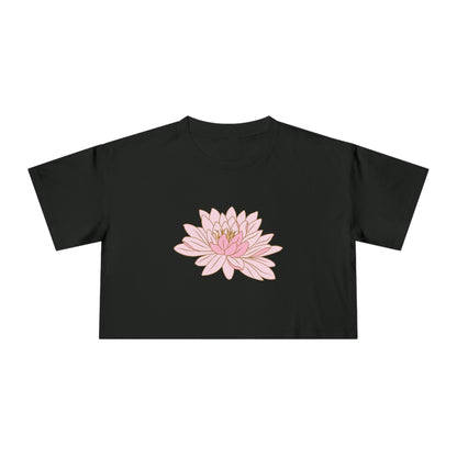 cropped tee - lotus